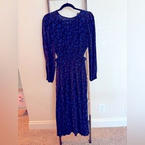 Women’s GAP Dual Cutout Midi Dress Medium Petite